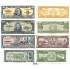Image 1 : Cuba, set of banknotes in denominations of 50, 20, 10 and 5 pesos, 1960, with "Che" signature.