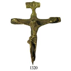 Bronze crucifix.