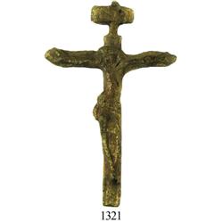 Bronze crucifix.