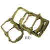 Image 1 : Lot of 3 bronze buckles.