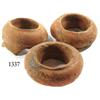 Image 1 : Lot of 3 earthenware olive jar necks.