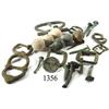 Image 1 : Lot of musketballs, buckles, nails and button, various periods.