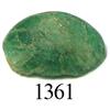 Image 1 : Cabochon-cut emerald, 3.15 carats, rare.