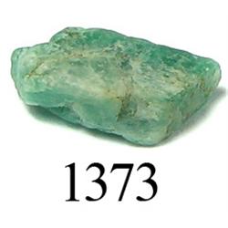 Crude natural emerald (small, 2.2 carats).