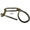 Image 1 : Iron anchor chain snubber and pin.