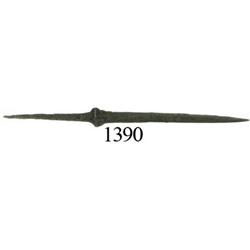 Single "lance"-type steel needle.