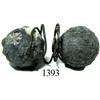 Image 1 : Wire shot (2 lead musketballs with spring).