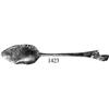 Image 1 : Small, silver-plated spoon.