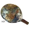 Image 1 : Brass spoon fragment.