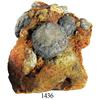 Image 1 : Clump of lead musketballs and birdshot in encrustation.