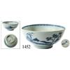 Image 1 : Chinese blue-on-white porcelain bowl, "scholar on bridge" pattern, in choice condition.