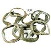 Image 1 : Lot of 10 bronze buckles.
