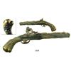 Image 1 : Dutch flintlock pistol, professionally conserved and restored.
