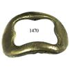 Image 1 : Large brass buckle.