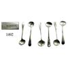 Image 1 : Lot of 6 very small pewter spoons.