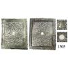 Image 1 : Large, ornate silver picture frame.