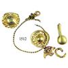 Image 1 : Lot of 7 small gold jewelry pieces.