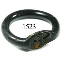 Thick glass ring, rare.