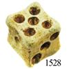 Image 1 : Tiny bone or ivory gaming die.