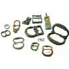 Image 1 : Lot of 11 bronze buckles.