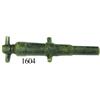Image 1 : Miniature bronze cannon, very rare screw-in "T-bar" breech, ca. 1780.
