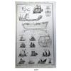 Image 1 : Ca.-1782 London engraving of ships' architecture.