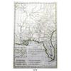 Image 1 : Ca.-1770 French map (Bonne) of Louisiana and Florida in 3 colors.