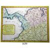 Image 1 : 1756 Dutch map (d'Anville) of Panama and parts of Venezuela and Colombia in 3 colors printed in 1771