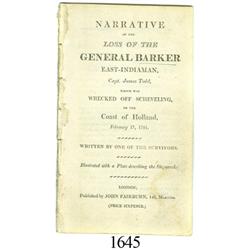 Narrative of the Loss of the General Barker (London, 1781).