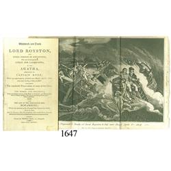 Shipwreck and Death of Lord Royston…in the Agatha…also the Loss of the Portuguese Ship Bowaniong (Lo