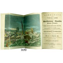 Narrative of the Total Loss of the Rothesay Castle (London, 1831, 2nd edition).