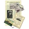 Image 1 : Lot of memorabilia pertaining to the Lusitania sinking (torpedoed by the Germans in 1915).