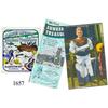 Image 1 : Lot of 1 brochure, 1 postcard and 1 luggage sticker pertaining to Art McKee's Museum of Sunken Treas