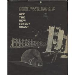 Krotee, Walter and Richard. Shipwrecks of the New Jersey Coast (1966, HB/DJ, VG).