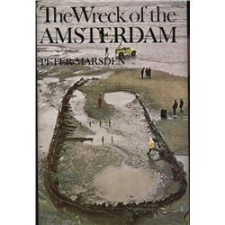 Marsden, Peter. The Wreck of the Amsterdam (1974, HB/DJ, VG).