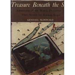 McDonald, Kendall. Treasure Beneath the Sea (1974, HB/DJ, VF).