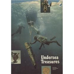 National Geographic Society. Undersea Treasures (1974, HB/DJ, VG).