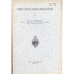 Oudemans, Dr. A.C. The Loch Ness Monster (1934, SC, F, uncut pages).