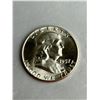 Image 2 : Gem Uncirculated 1957 Franklin Silver 50 cent