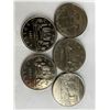 Image 1 : Lot of 5 Different Canada $1 Coins