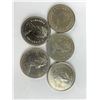 Image 2 : Lot of 5 Different Canada $1 Coins