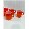 Image 3 : Vintage FireKing Coffee Cups