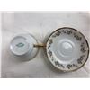 Image 13 : Fine China Tea Cups & 4 x 8" plates