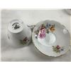 Image 18 : Fine China Tea Cups & 4 x 8" plates