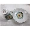 Image 19 : Fine China Tea Cups & 4 x 8" plates
