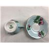 Image 6 : Fine China Tea Cups & 4 x 8" plates