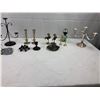 Image 2 : Metal/Glass Candle Holders Lot