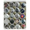 Image 2 : 9 containers of earrings and pins