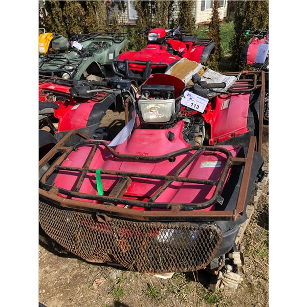 2008 HONDA TRX 500F PARTS MACHINE