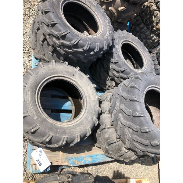 PALLET OF R12 TIRES